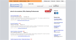 Desktop Screenshot of accountingprofessional.com