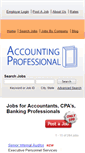 Mobile Screenshot of accountingprofessional.com